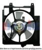 NISSA 2148144B00 Fan, radiator